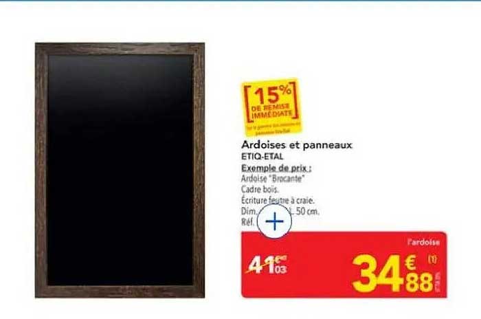 Ardoises et panneaux ETIQ-ETAL