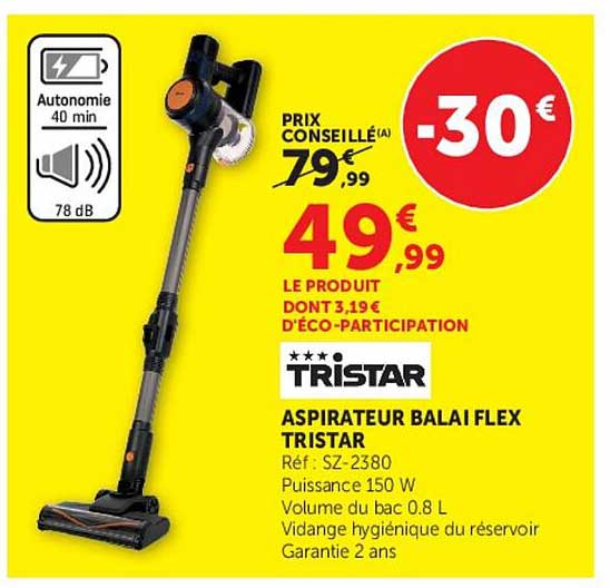 ASPIRATEUR BALAi FLEX TRISTAR