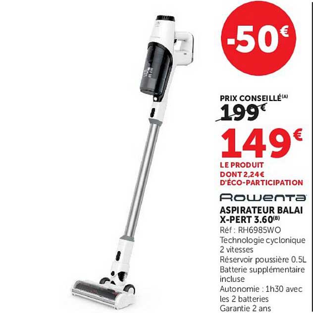 ASPIRATEUR BALAI X-PERT 3.60(B)