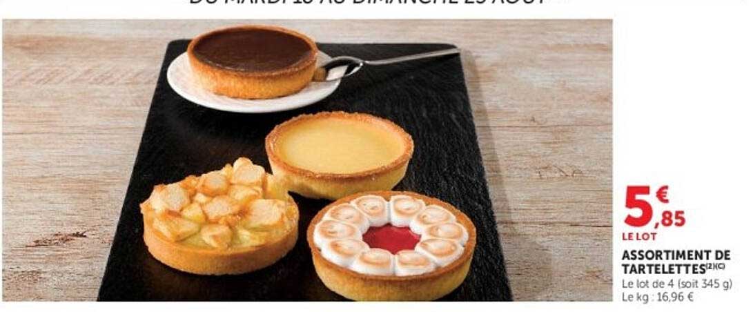 ASSORTIMENT DE TARTELETTES