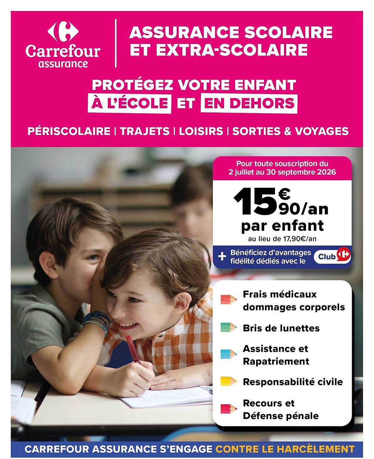 ASSURANCE SCOLAIRE ET EXTRA-SCOLAIRE