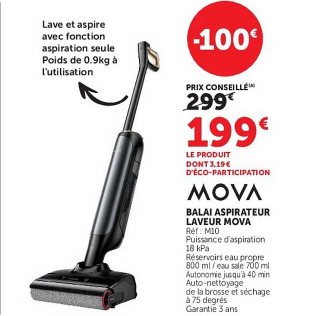 BALAi ASPIRATEUR LAVEUR MOVA