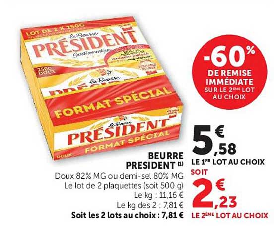 BEURRE PRESIDENT