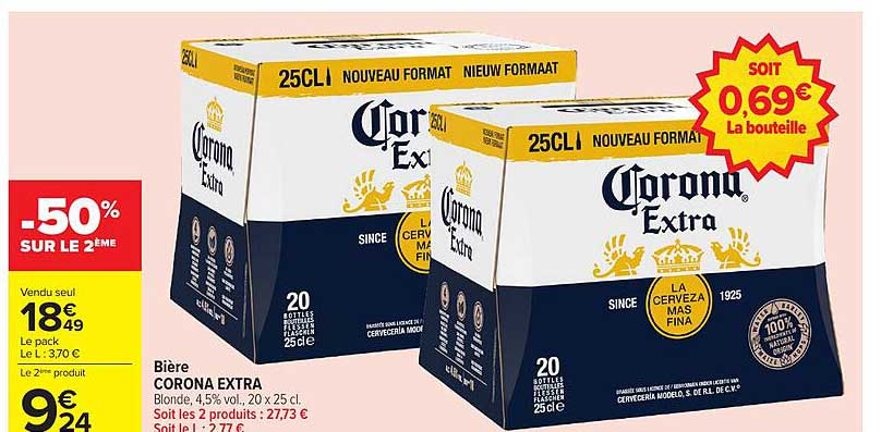 Biere CORONA EXTRA