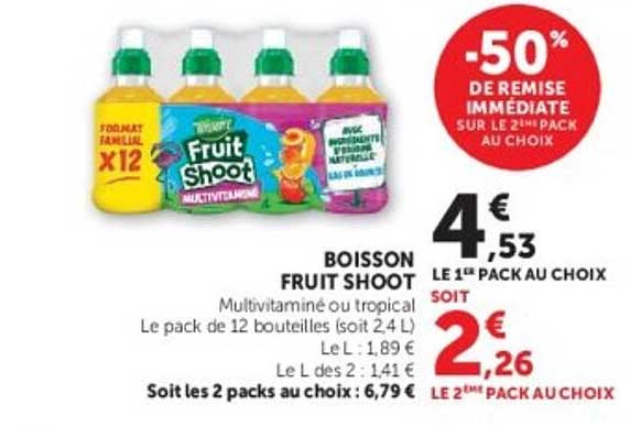BOISSON FRUIT SHOOT