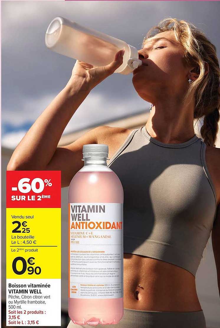 Boisson vitaminée VITAMIN WELL