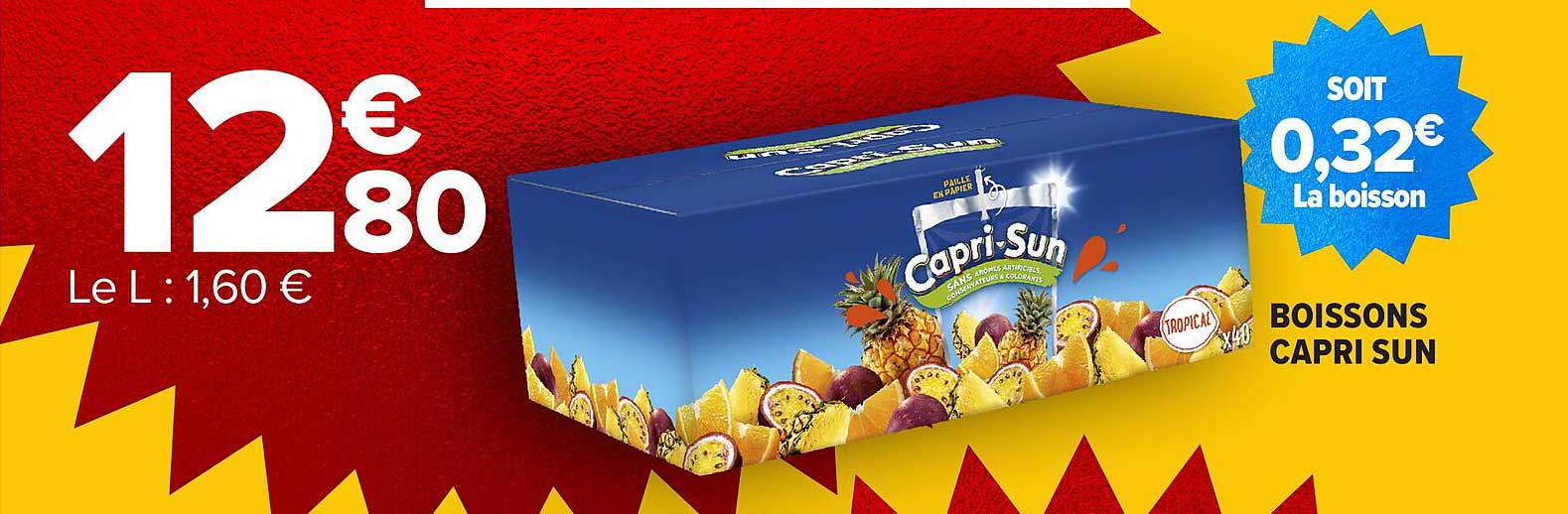 BOISSONS CAPRI SUN