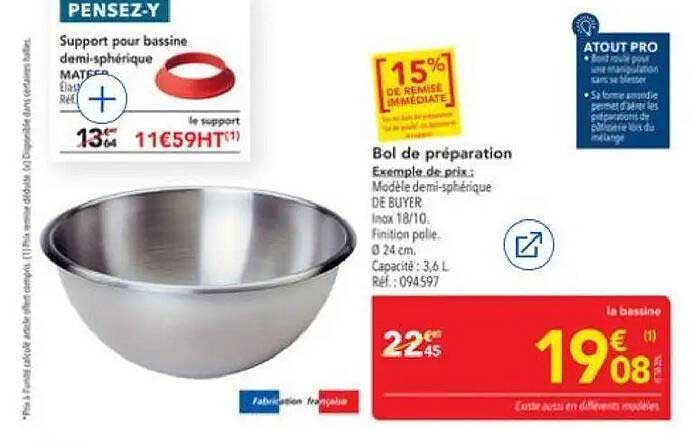 Bol de préparation