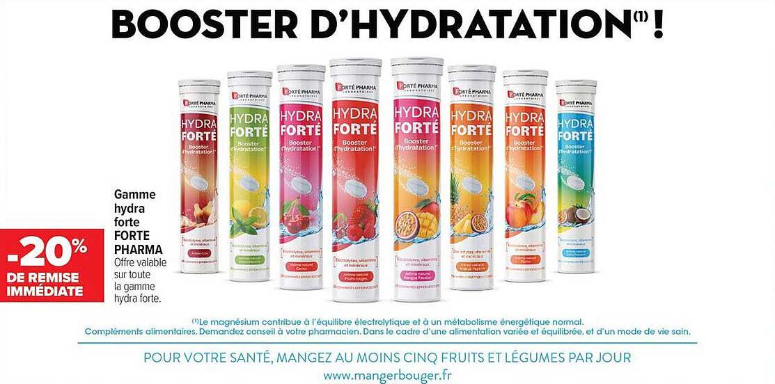 BOOSTER D’HYDRATATION(1) !