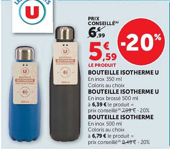 BOUTEILLE ISOTHERME U