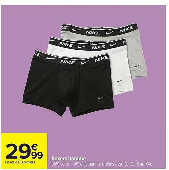 Boxers homme