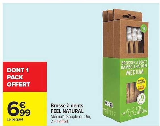 Brosse à dents FEEL NATURAL