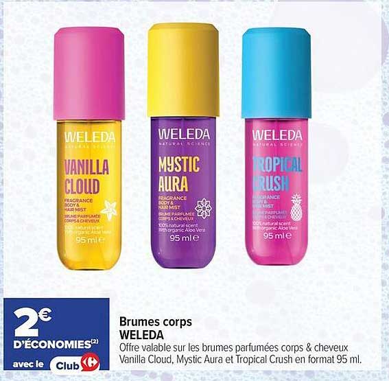 Brumes corps WELEDA