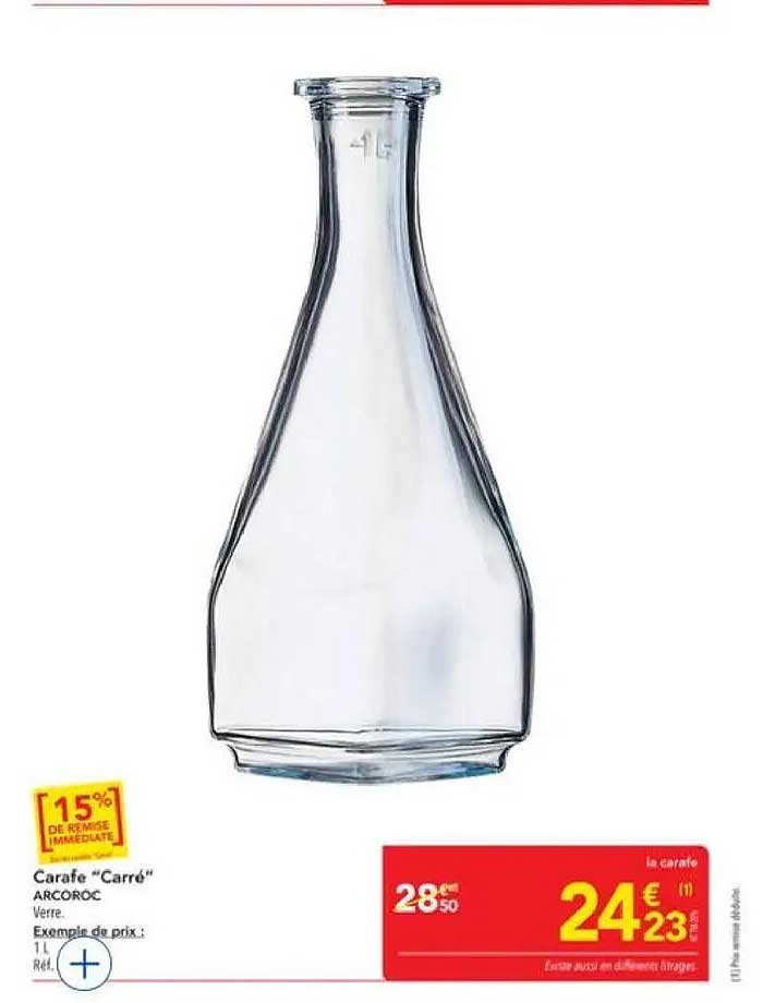 Carafe “Carre” ARCOROC
