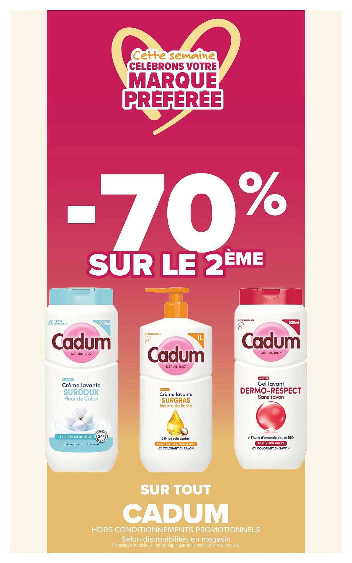 Cette semaine CÉLÉBRONS VOTRE MARQUE PRÉFÉRÉE