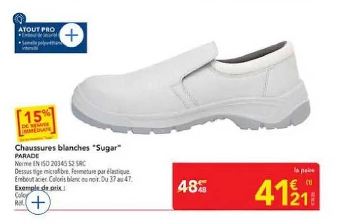 Chaussures blanches "Sugar"