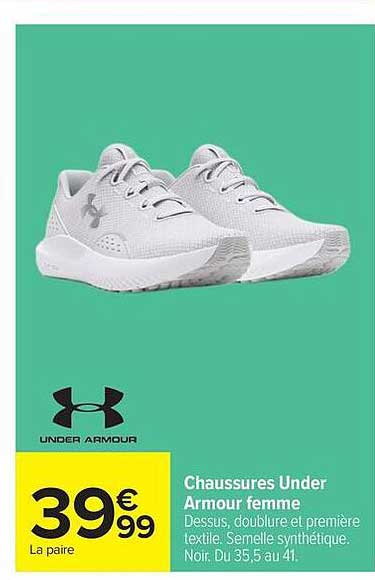 Chaussures Under Armour femme