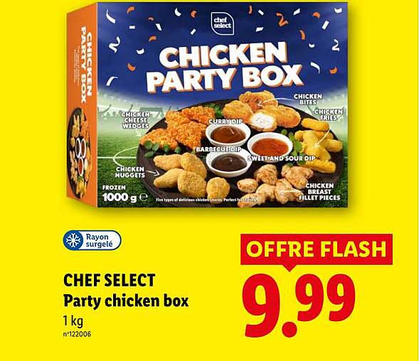 CHEF SELECT Party chicken box