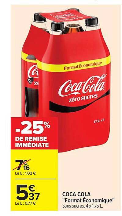 COCA COLA "Format Économique"