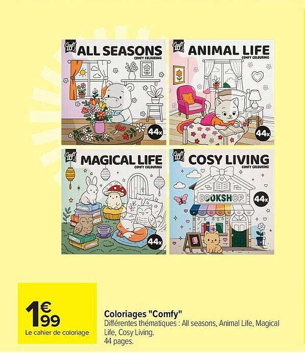 Coloriages "Comfy"