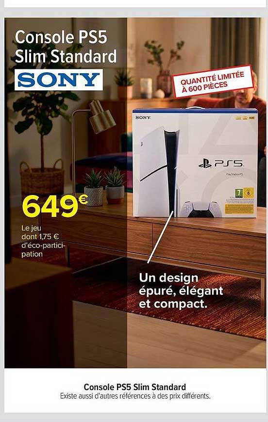 Console PS5 Slim Standard