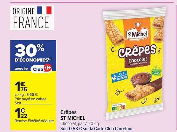 Crêpes ST MICHEL