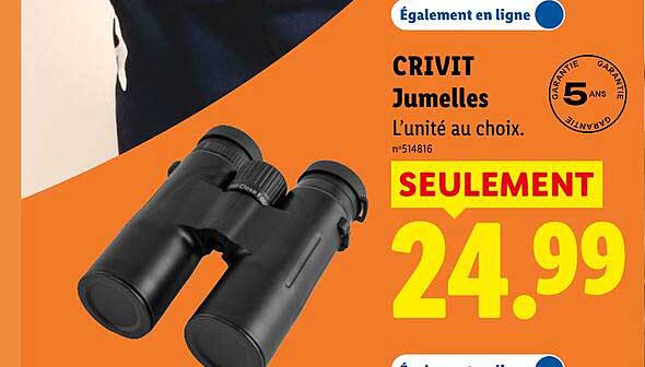 CRIVIT Jumelles