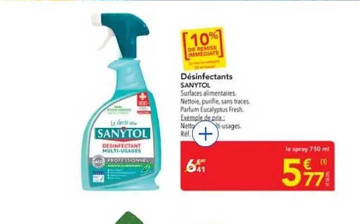 Désinfectants SANYTOL