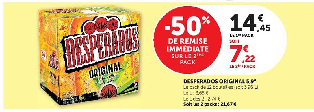DESPERADOS ORIGINAL 5,9°