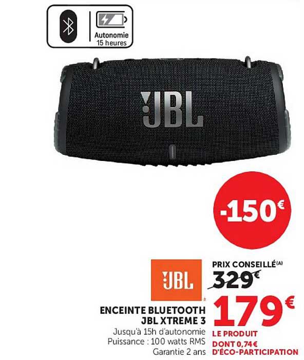 ENCEINTE BLUETOOTH JBL XTREME 3
