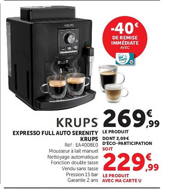 EXPRESSO FULL AUTO SERENITY KRUPS