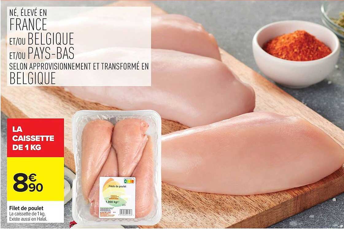 Filet de poulet