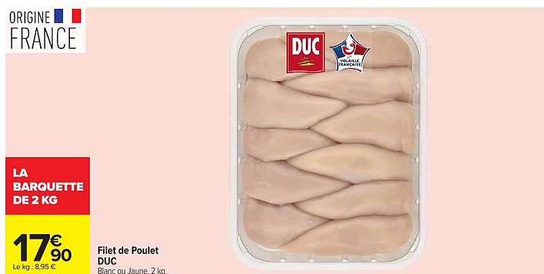 Filet de Poulet DUC
