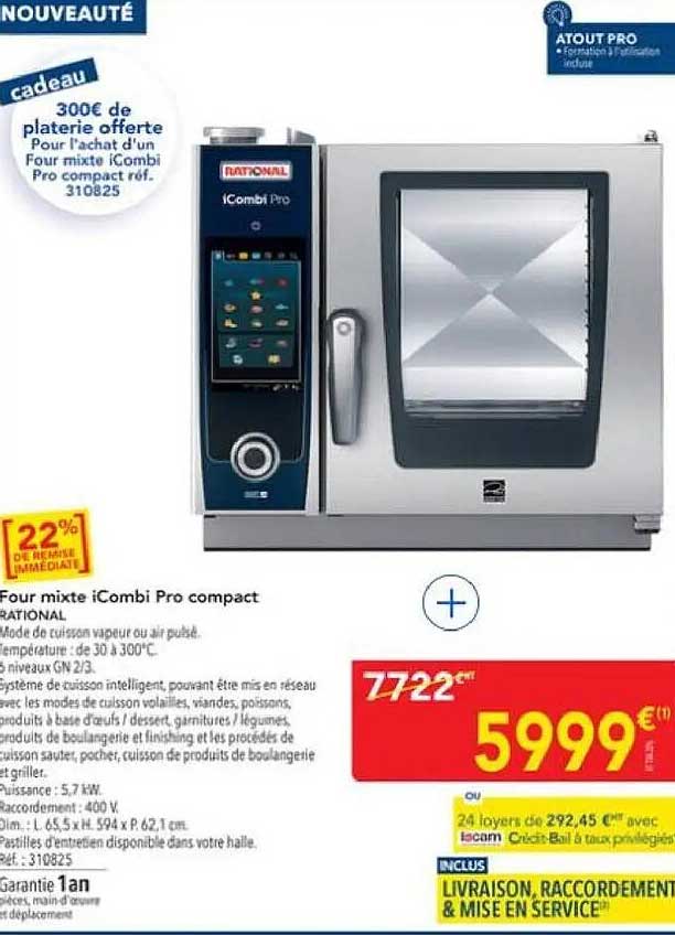 Four mixte iCombi Pro compact RATIONAL