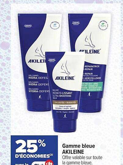 Gamme bleue AKILEINE
