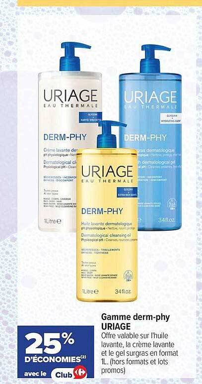 Gamme derm-phy URIAGE