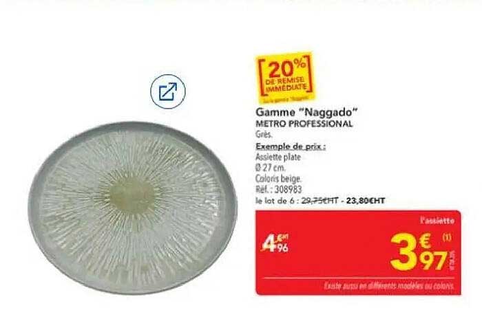 Gamme "Naggado" METRO PROFESSIONAL