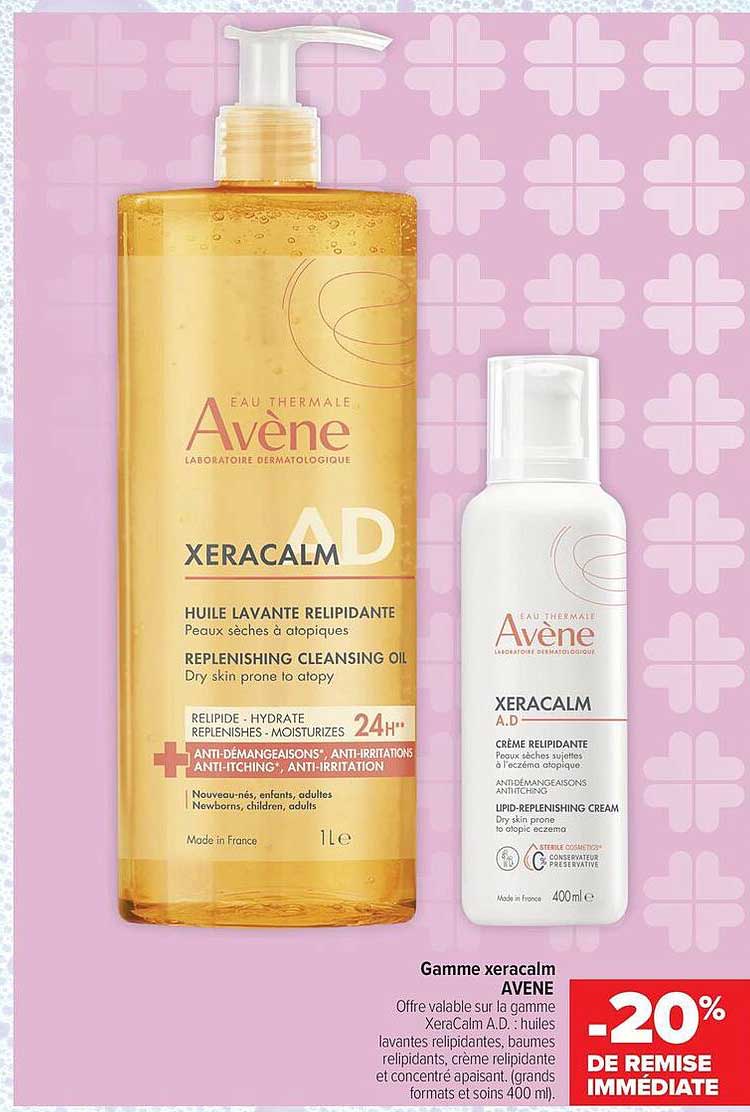 Gamme xeracalm AVENE