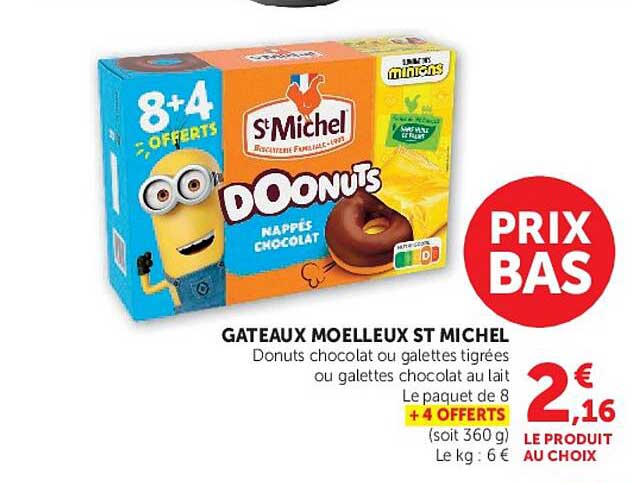 GATEAUX MOELLEUX ST MICHEL
