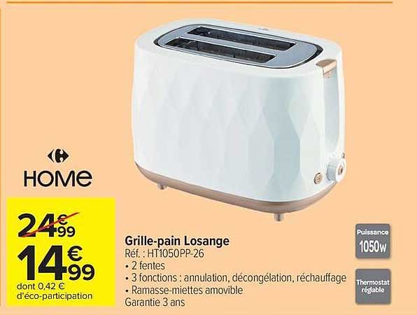 Grille-pain Losange