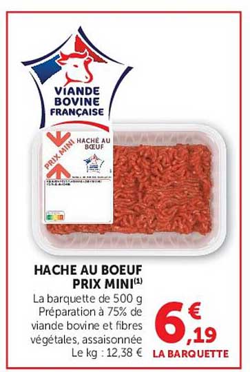 HACHE AU BOEUF PRIX MINI