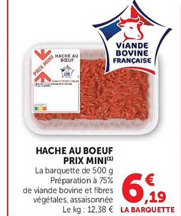HACHE AU BOEUF PRIX MINI
