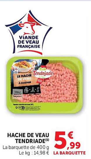 HACHE DE VEAU TENDRIADE(5)