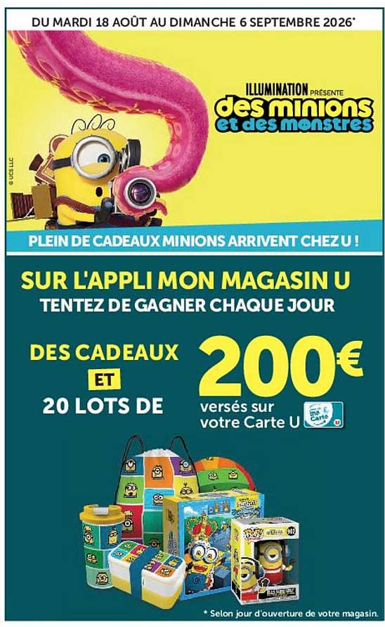 ILLUMINATION présente des minions et des monstres