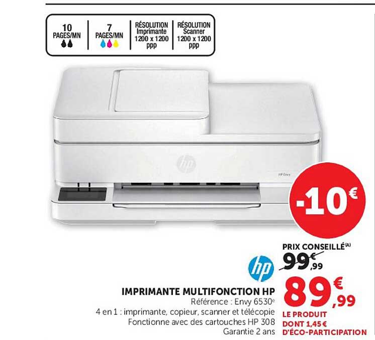 IMPRIMANTE MULTIFONCTION HP