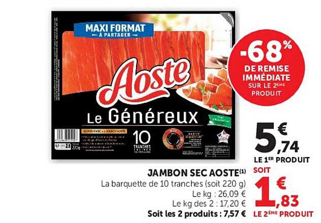 JAMBON SEC AOSTE