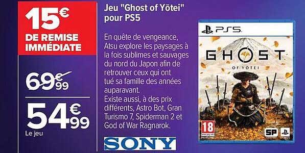 Jeu "Ghost of Yotei" pour PS5