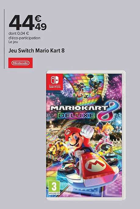 Jeu Switch Mario Kart 8