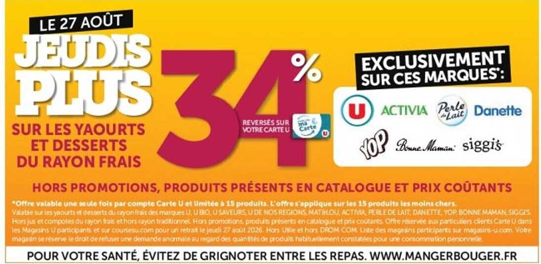 JEUDIS PLUS 34%