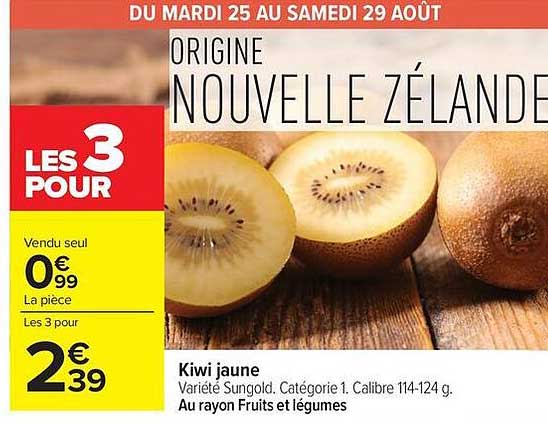 Kiwi jaune